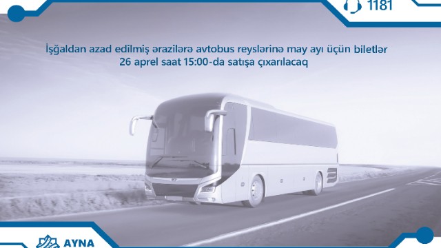Avtobusla Qarabağa getmək istəyənlərin NƏZƏRİNƏ