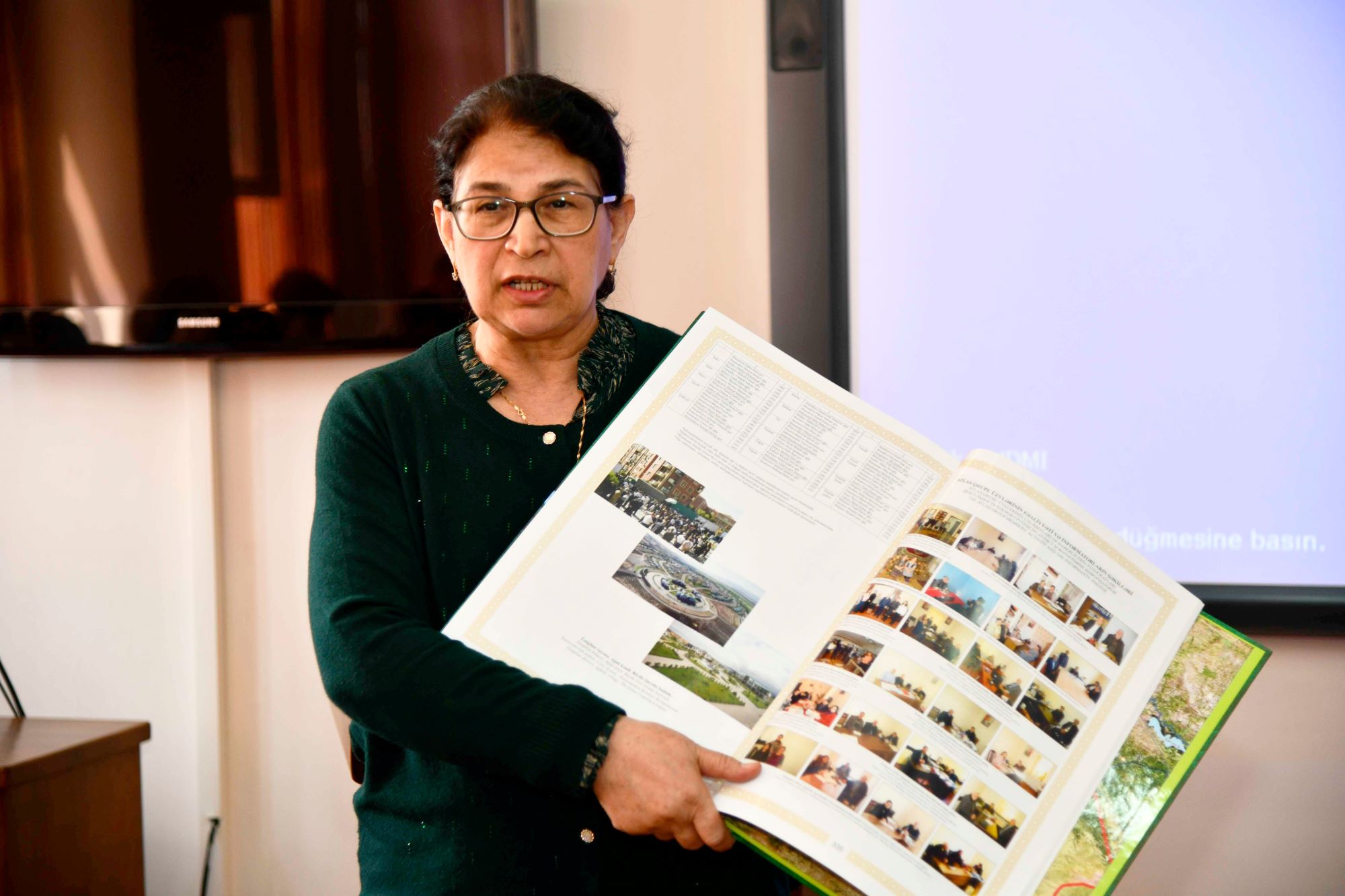 BMU-da atlasın təqdimatı olub - FOTOLAR