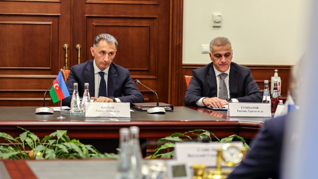 Rəşad Nəbiyev rusiyalı həmkarı ilə görüşdü - FOTO