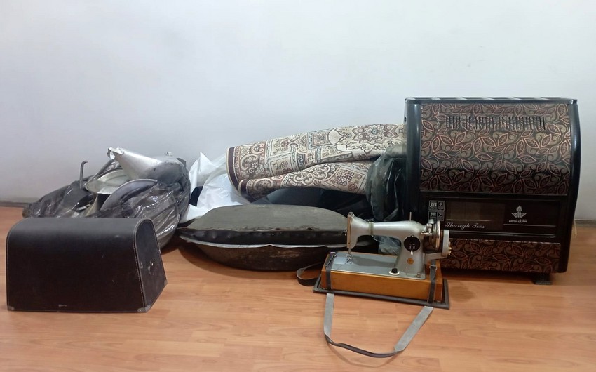 Evdən 10 min manatlıq əşya oğurlandı - FOTO