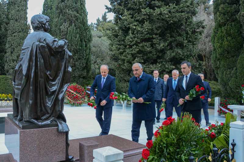 UNEC-də Zərifə Əliyevanın anadan olmasının 100 illiyinə həsr olunan tədbir keçirilib - FOTOLAR