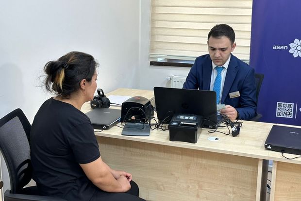 ASAN xidmət ilk dəfə Talış kəndində - FOTOLAR