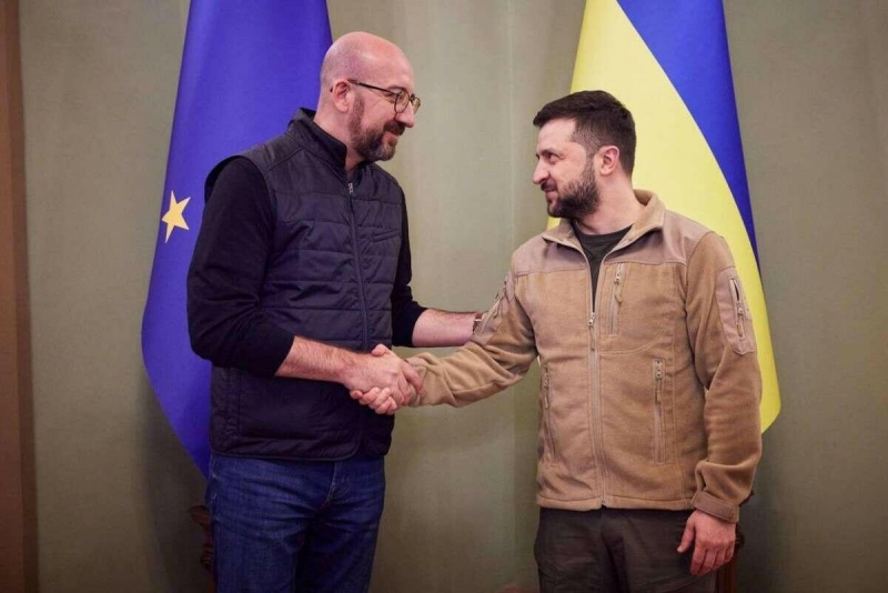 Zelenskidən Şarl Mişelə: Bu, Ukraynaya zərbədir