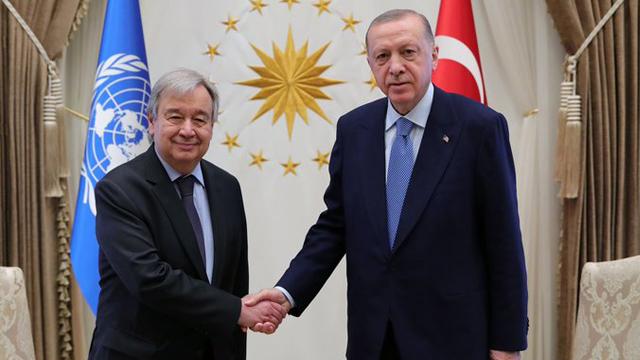 Ərdoğan Quterreşlə 3 ölkəni müzakirə edib