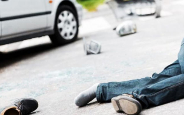 64 yaşlı kişini maşın vurub öldürdü 