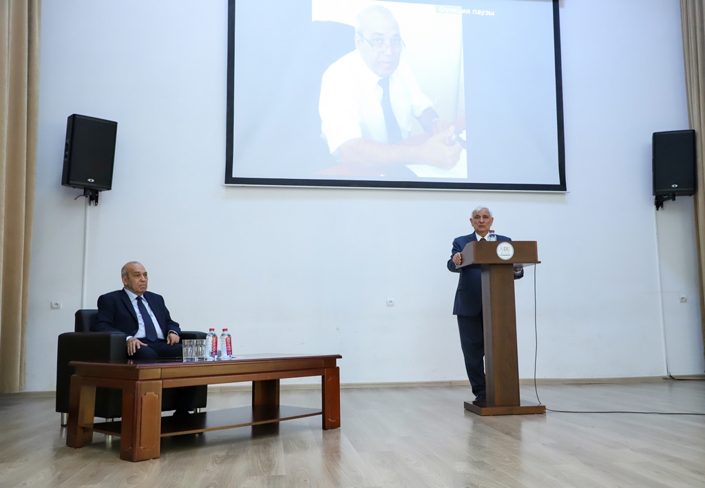 ADU-da Fəxrəddin Veysəllinin yubileyi qeyd olunub - FOTOLAR