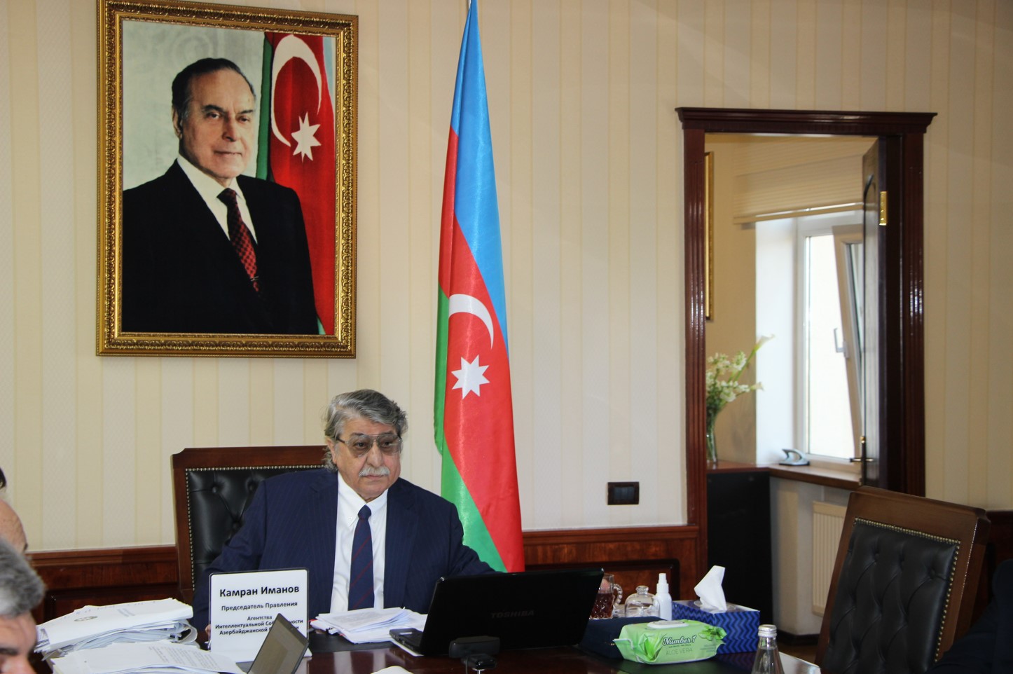 Kamran İmanov beynəlxalq konfransda çıxış edib