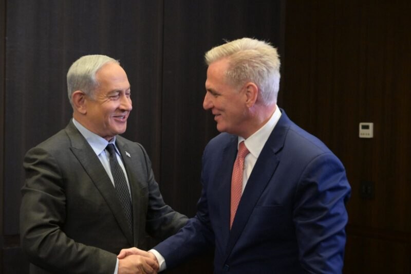 Netanyahu ABŞ Nümayəndələr Palatasının spikeri ilə görüşdü