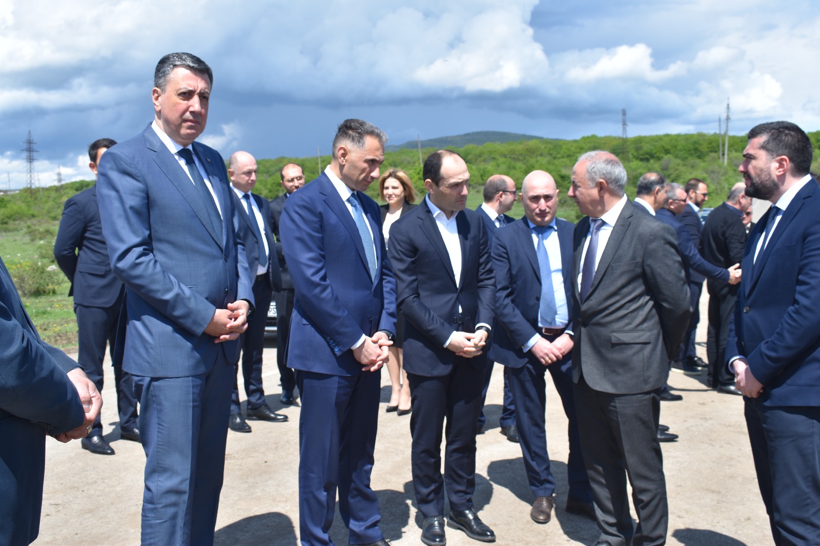 Nazir Bakı-Tbilisi-Qarsın infrastrukturu ilə tanış oldu 