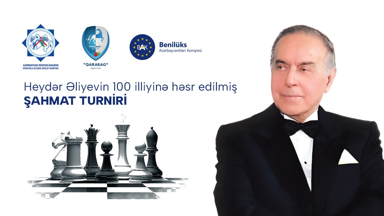 Heydər Əliyevin 100 illiyinə həsr olunmuş şahmat turniri