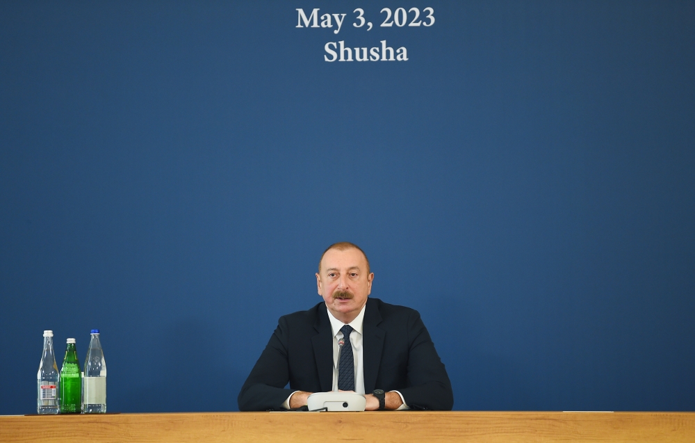 Şuşa heç vaxt ermənilər üçün doğma şəhər olmayıb - İlham Əliyev