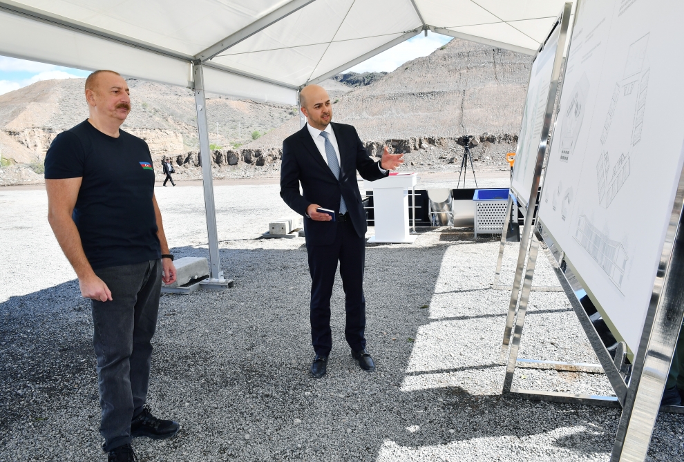 Xanlıq, Mahruzlu və Zilanlı kəndlərinin inşasına BAŞLANILDI