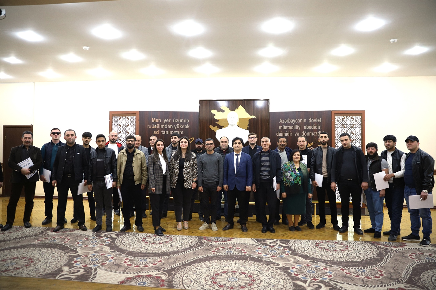 Universitetdə təlimlər keçirilib - FOTOLAR