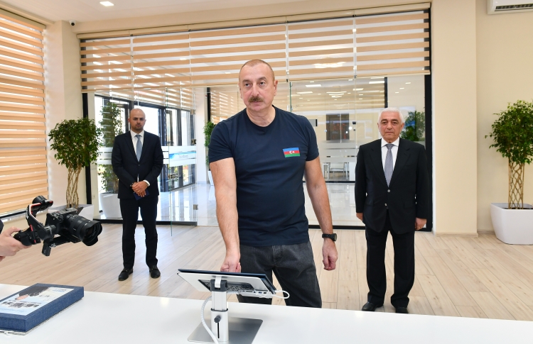 Prezident Cəbrayılda açılış etdi - FOTOLAR 