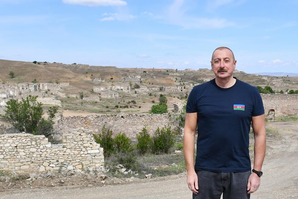  Horovlu kəndinin təməli qoyuldu - FOTO (YENİLƏNİB)