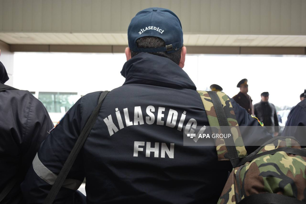 Nazirlik xilasetmə əməliyyatının görüntülərini yaydı - VİDEO