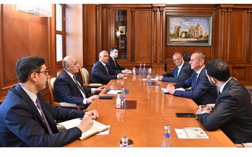 Baş nazir beynəlxalq federasiyaların prezidentləri ilə görüşdü