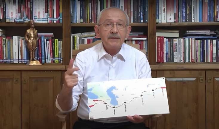 Kılıçdaroğlunun xəritəsi etiraz doğurdu - CHP-dən REAKSİYA