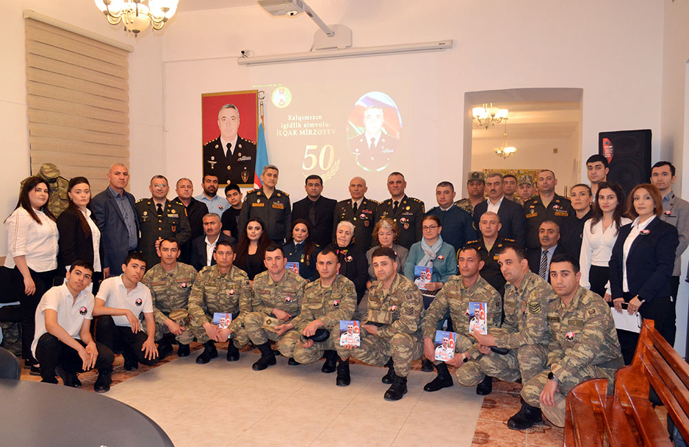 Şəhid Milli Qəhrəmanın 50 illik yubileyi - FOTOLAR