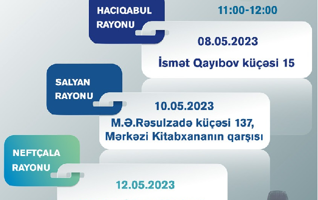 Daha 3 rayonda “Açıq mikrofon” qurulacaq