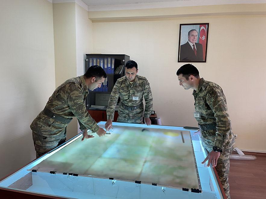 Orduda komanda-qərargah təlimləri keçirilib - FOTOLAR