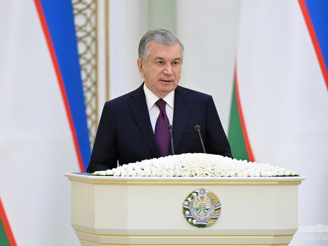 Mirziyoyev də Moskvaya getdi