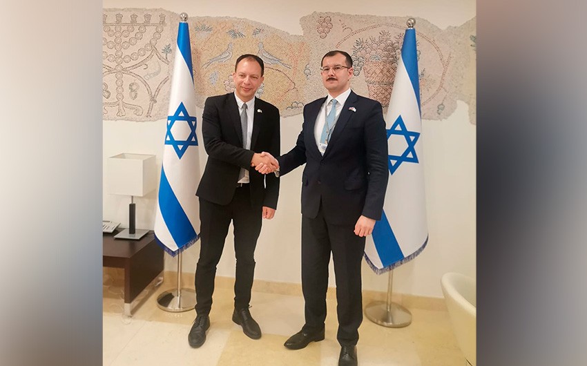 Azərbaycan-İsrail əlaqələri müzakirə edildi