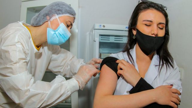 Son sutkada vurulan vaksin SAYI