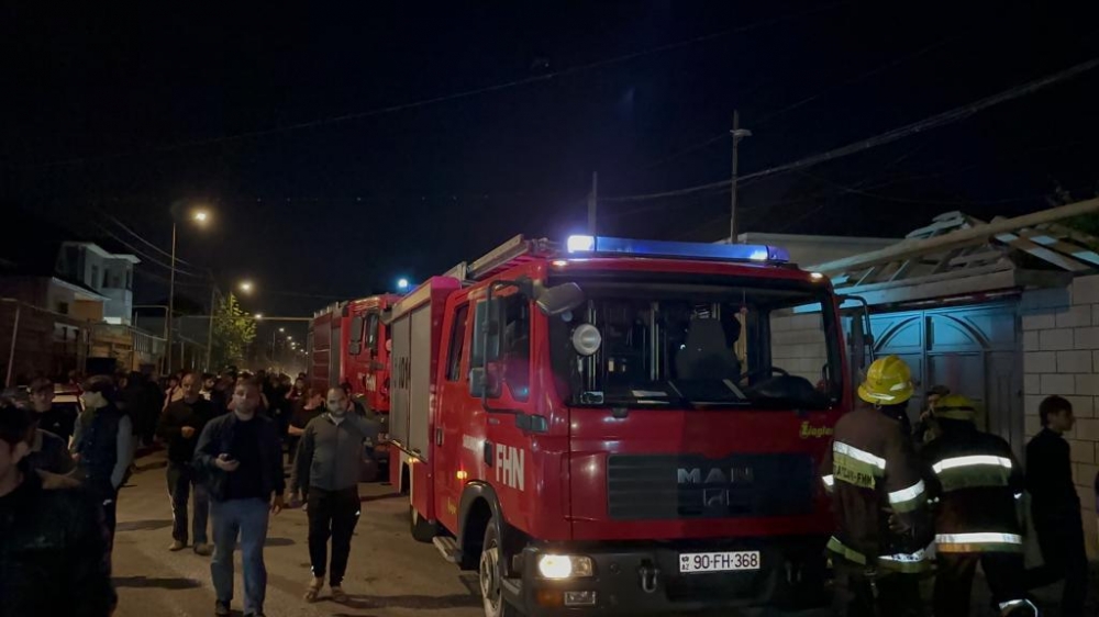 Bakıda güclü partlayış: Ölən və yaralılar var (FOTO)