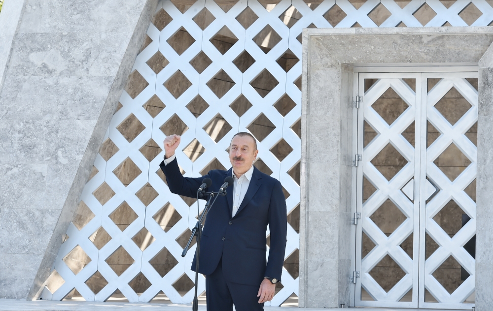 İlham Əliyev: Şuşa Zəfərimizin rəmzidir