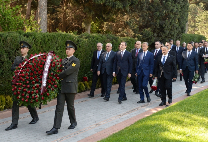Dövlət Xidmətində Ulu Öndərin 100 illiyi qeyd edildi - FOTOLAR
