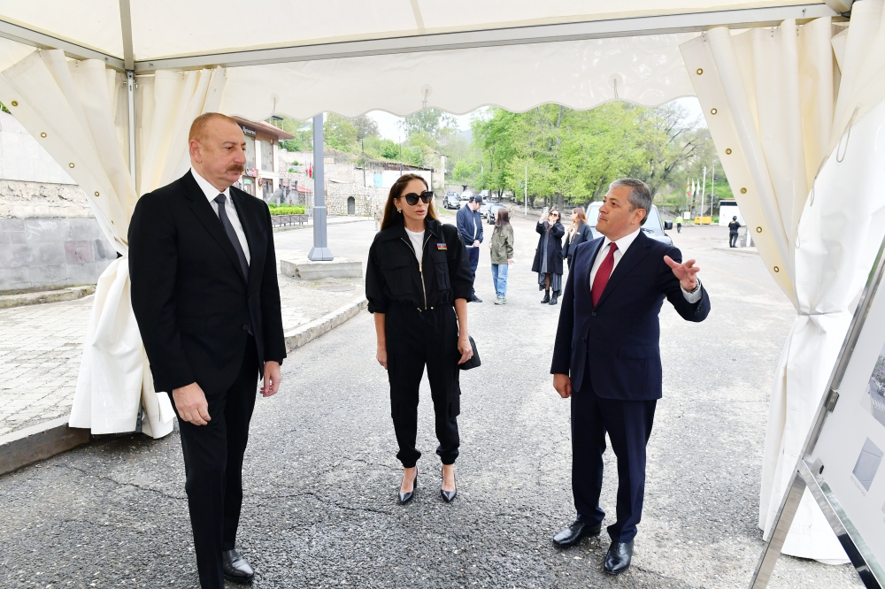 Şuşada Dövlət Xidmətləri Mərkəzi təmir olunur