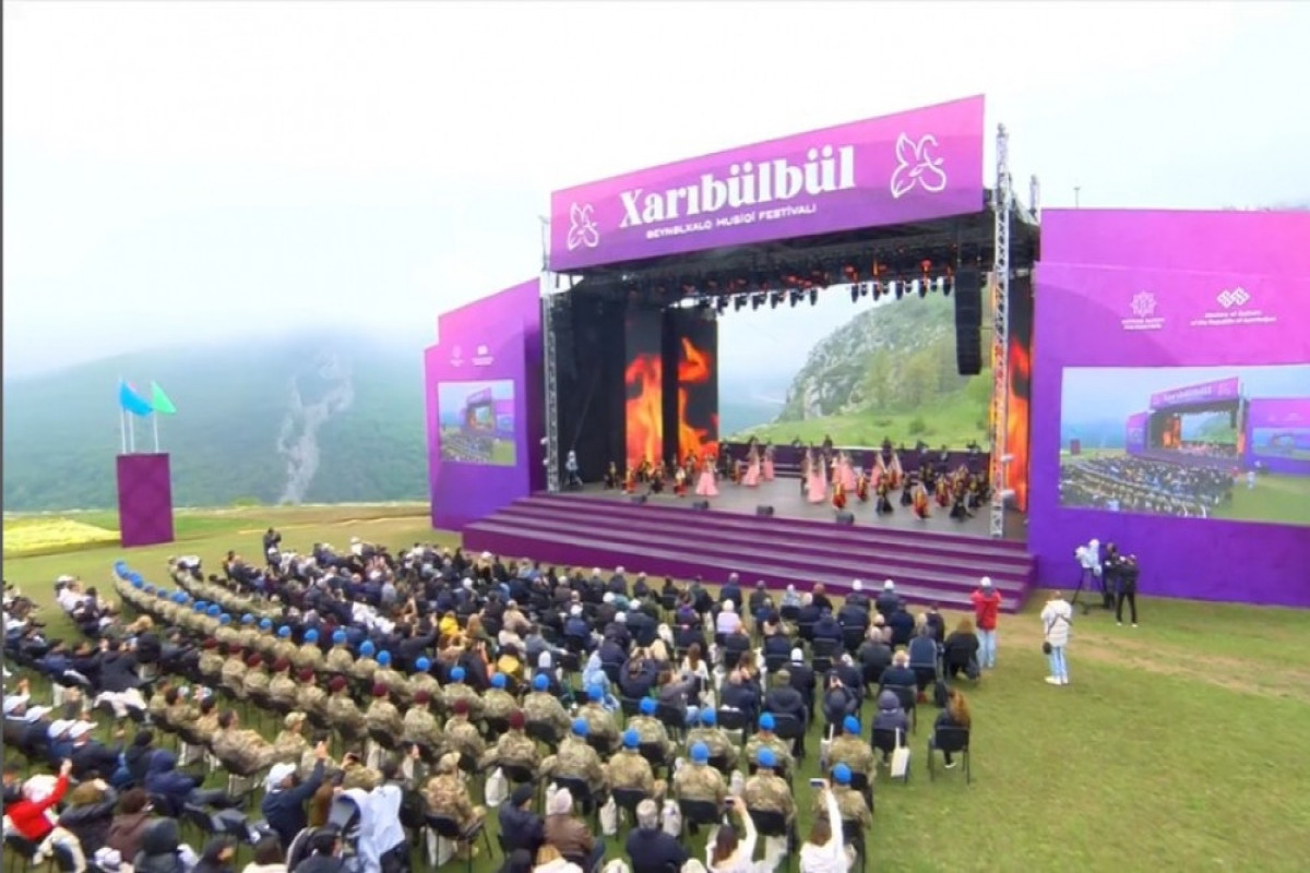 “Xarıbülbül” festivalı başa çatdı