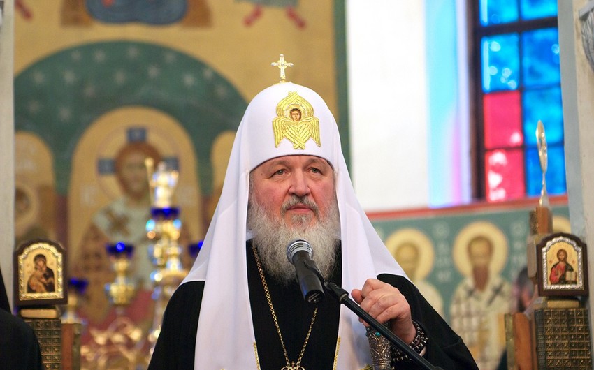 Azərbaycan xalqına firavanlıq və sülh arzulayıram - Patriarx Kirill