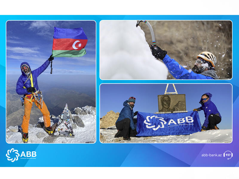 Azərbaycan alpinisti ABB-nin dəstəyi ilə tarixi səfərə başladı