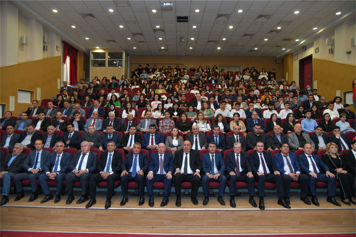 BMU-da Heydər Əliyevlə bağlı konfrans keçirildi - FOTOLAR