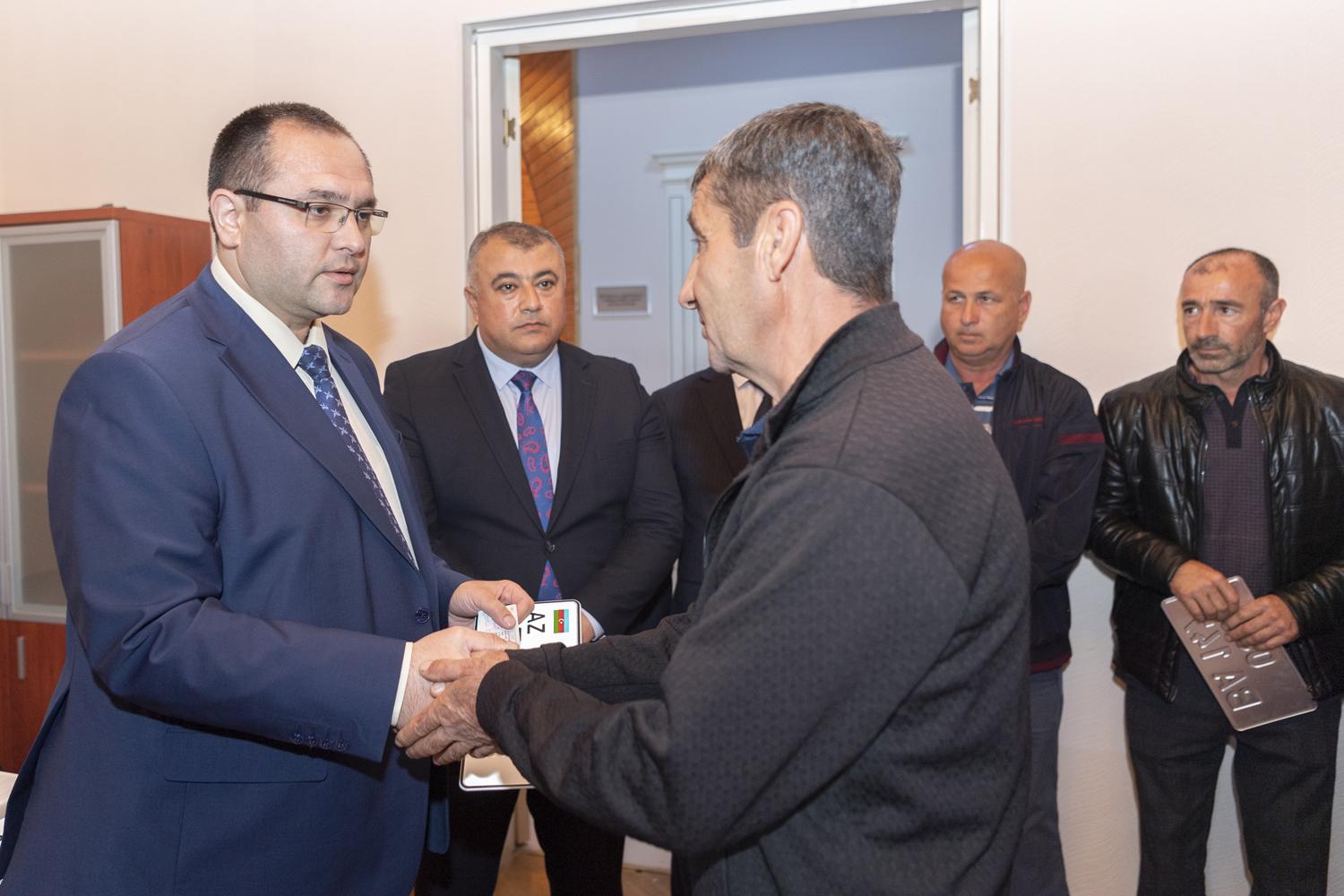 Məcnun Məmmədov Göyçayda vətəndaşları qəbul etdi - FOTO