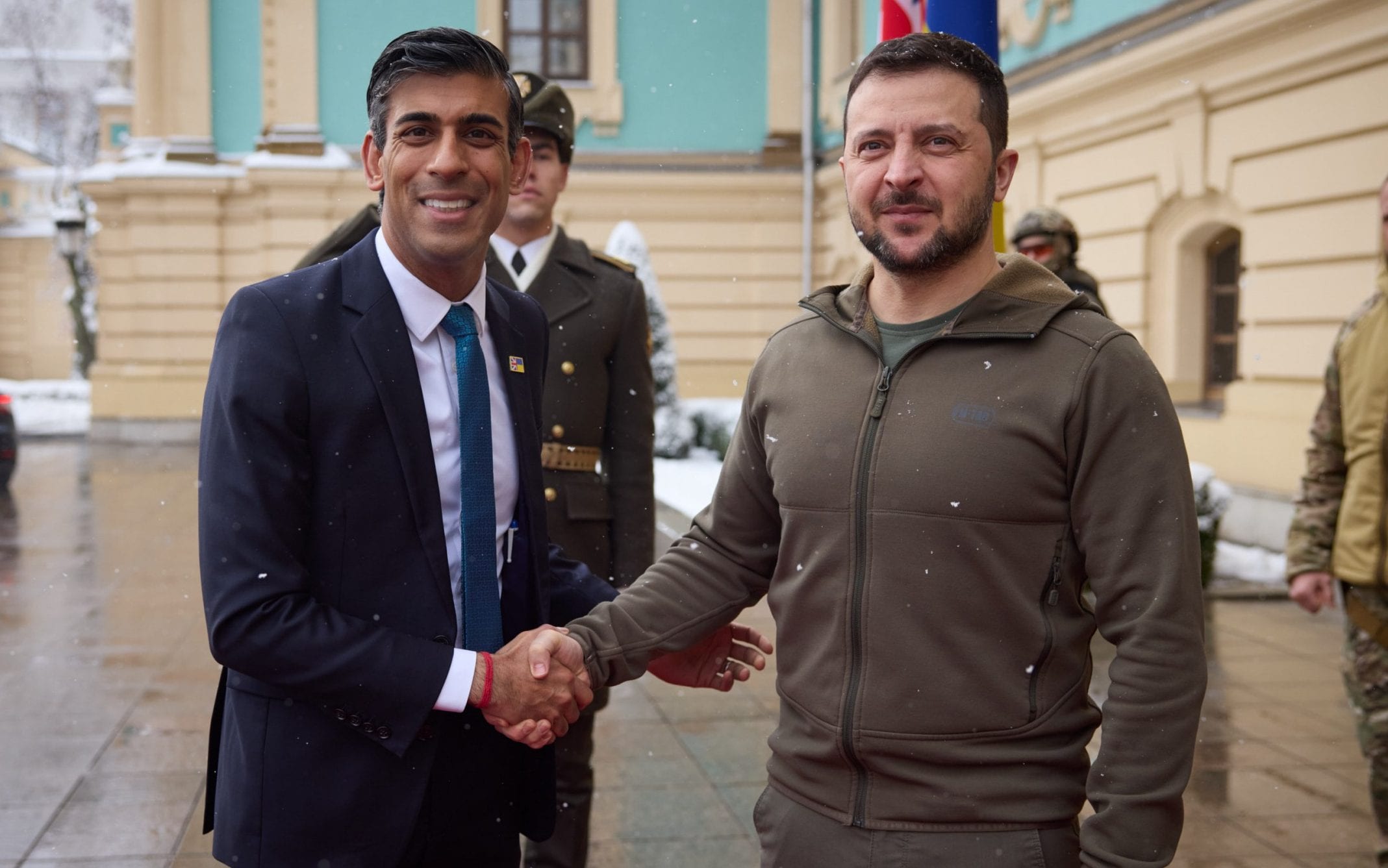 Zelenski Sunaka zəng vurub təşəkkür etdi 