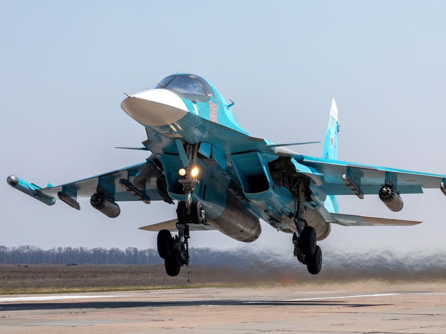 Ukrayna ilə sərhəddə Su-34 qəzaya uğradı 