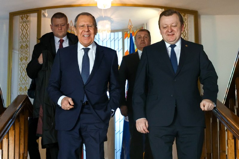 Lavrov Belarus XİN başçısı ilə danışıqlara başladı - YENİLƏNİB