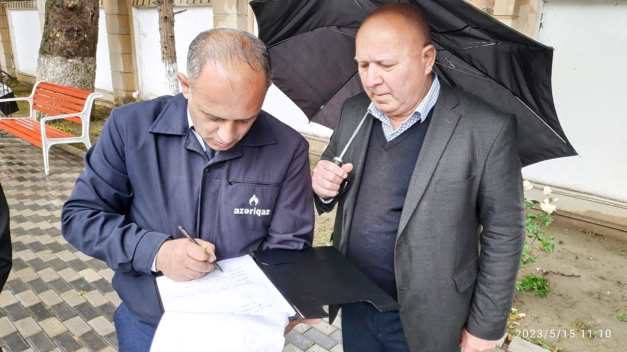 “Azəriqaz” rəhbərliyi Göyçayda vətəndaşları dinlədi - FOTO