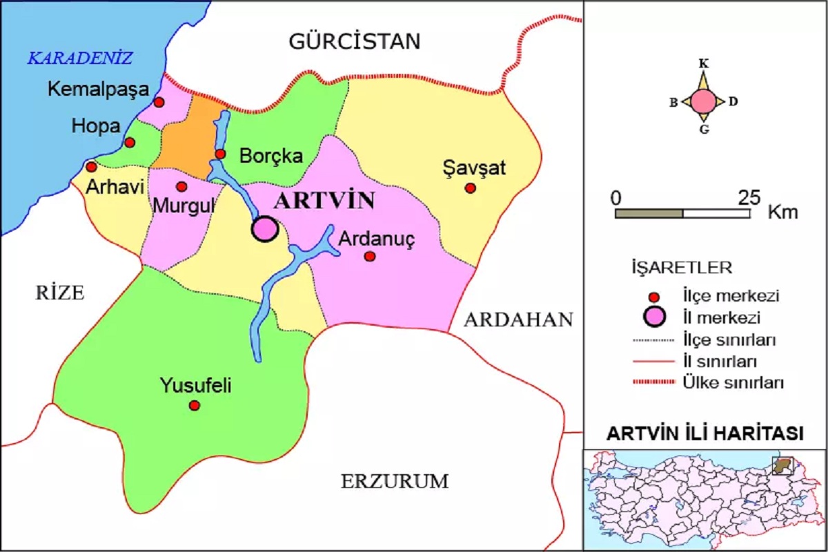 Türkiyə-Gürcüstan sərhədində ZƏLZƏLƏ