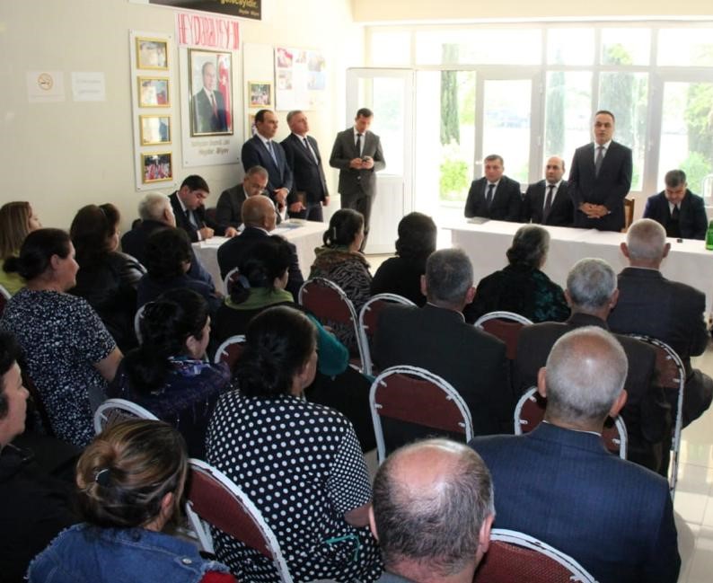 Goranboyda səyyar qəbul keçirilib - FOTOLAR