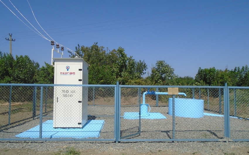 Parkın suvarılması üçün subartezian quyuları qazıldı