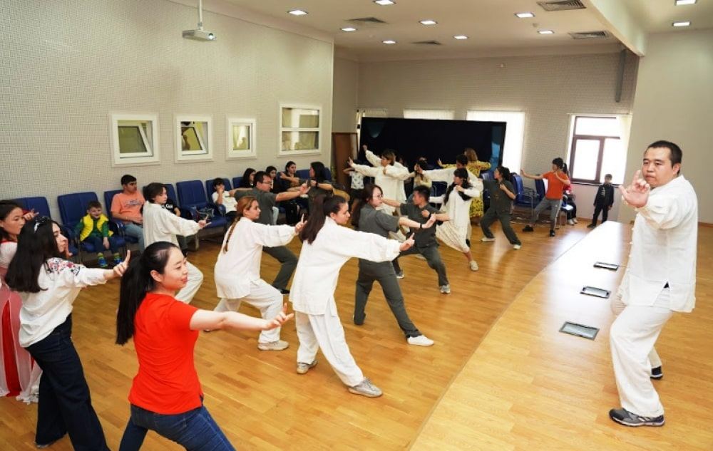 İncəsənət Muzeyində Konfutsi İnstitutunun ustad dərsləri keçirilib - FOTOLAR