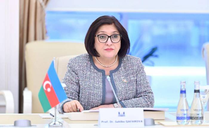 Sahibə Qafarova Macarıstanın vitse-spikeri ilə görüşüb