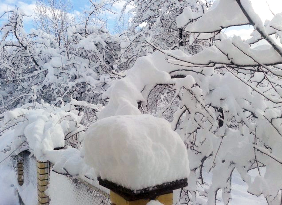 Şahdağ və Xınalığa qar yağıb - FAKTİKİ HAVA