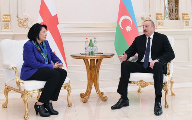 Zurabişvili İlham Əliyevə məktub GÖNDƏRDİ 