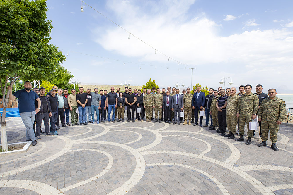 Jurnalistlər Naxçıvanın azad olunmuş yüksəkliklərində - FOTO