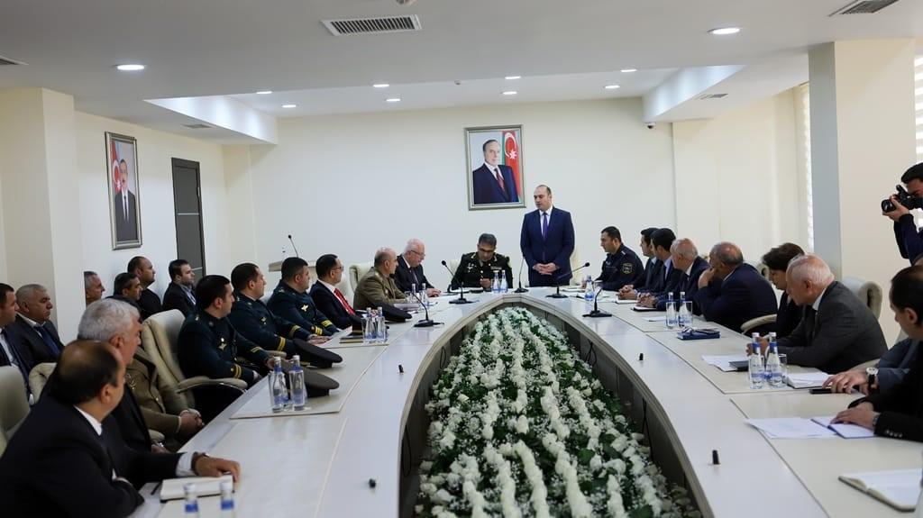 Nazirlikdə müşavirə keçirilib - FOTOLAR